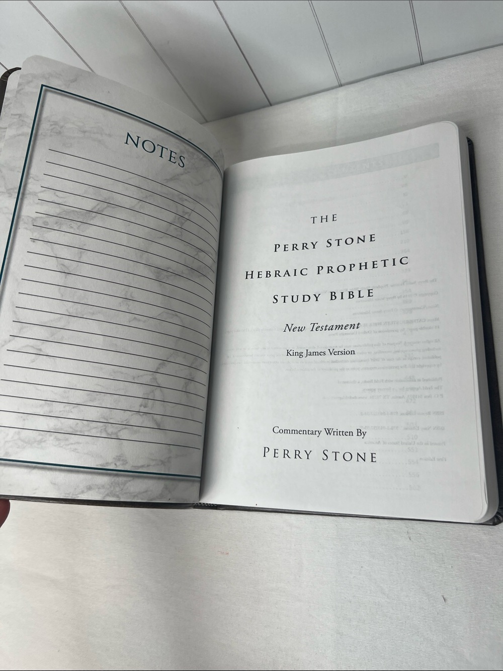 The Perry Stone Hebraic Prophetic Study Bible KJV - New Testament - Picture 8 of 9
